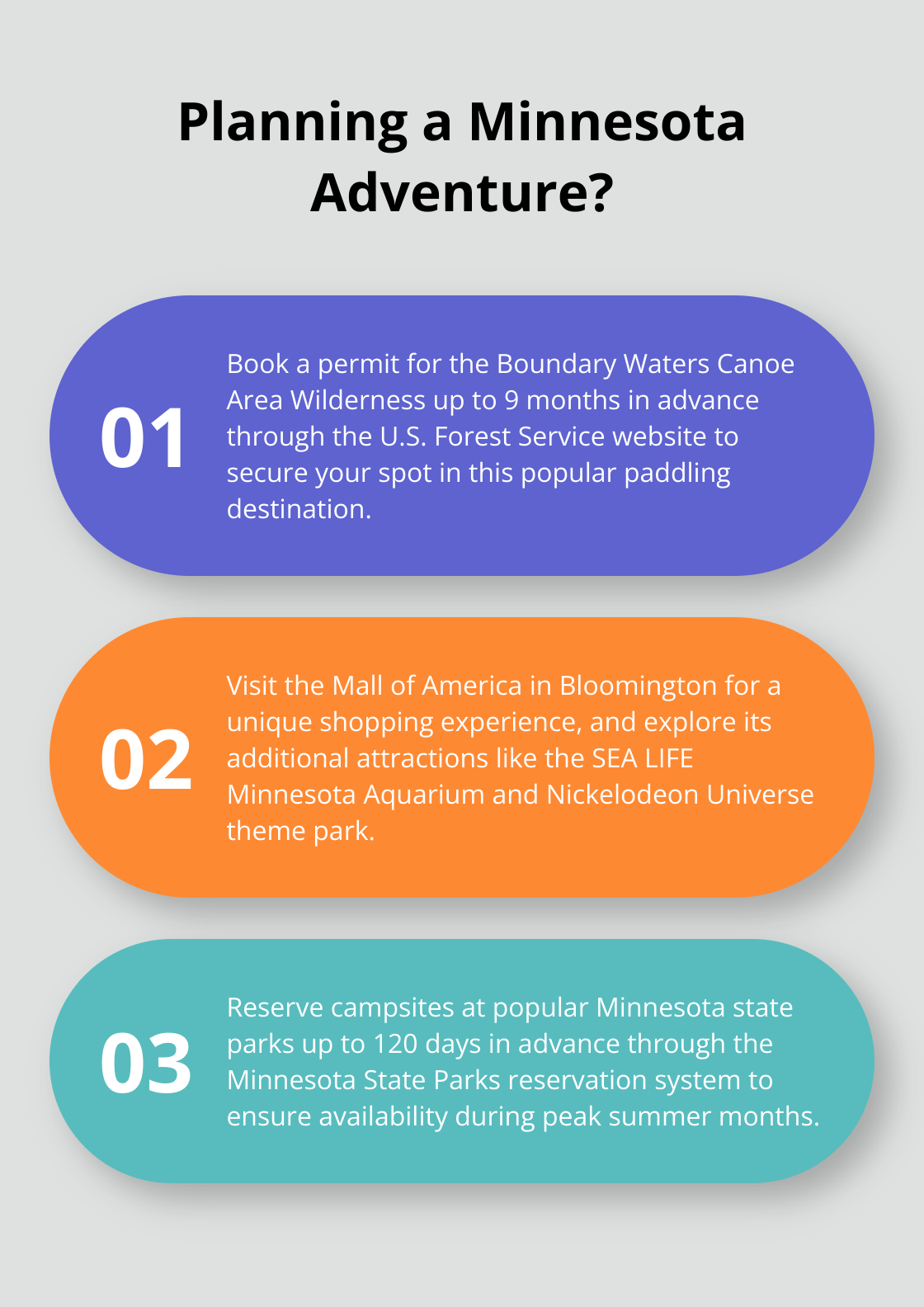 Infographic: Planning a Minnesota Adventure? - travel one minnesota