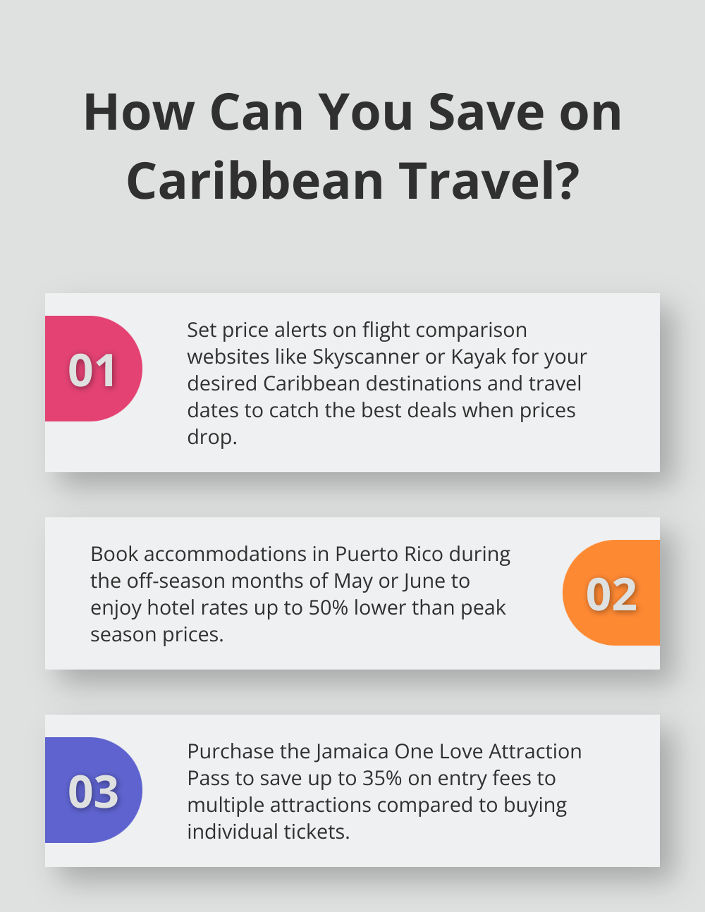 Infographic: How Can You Save on Caribbean Travel? - cheap vacation rentals in caribbean