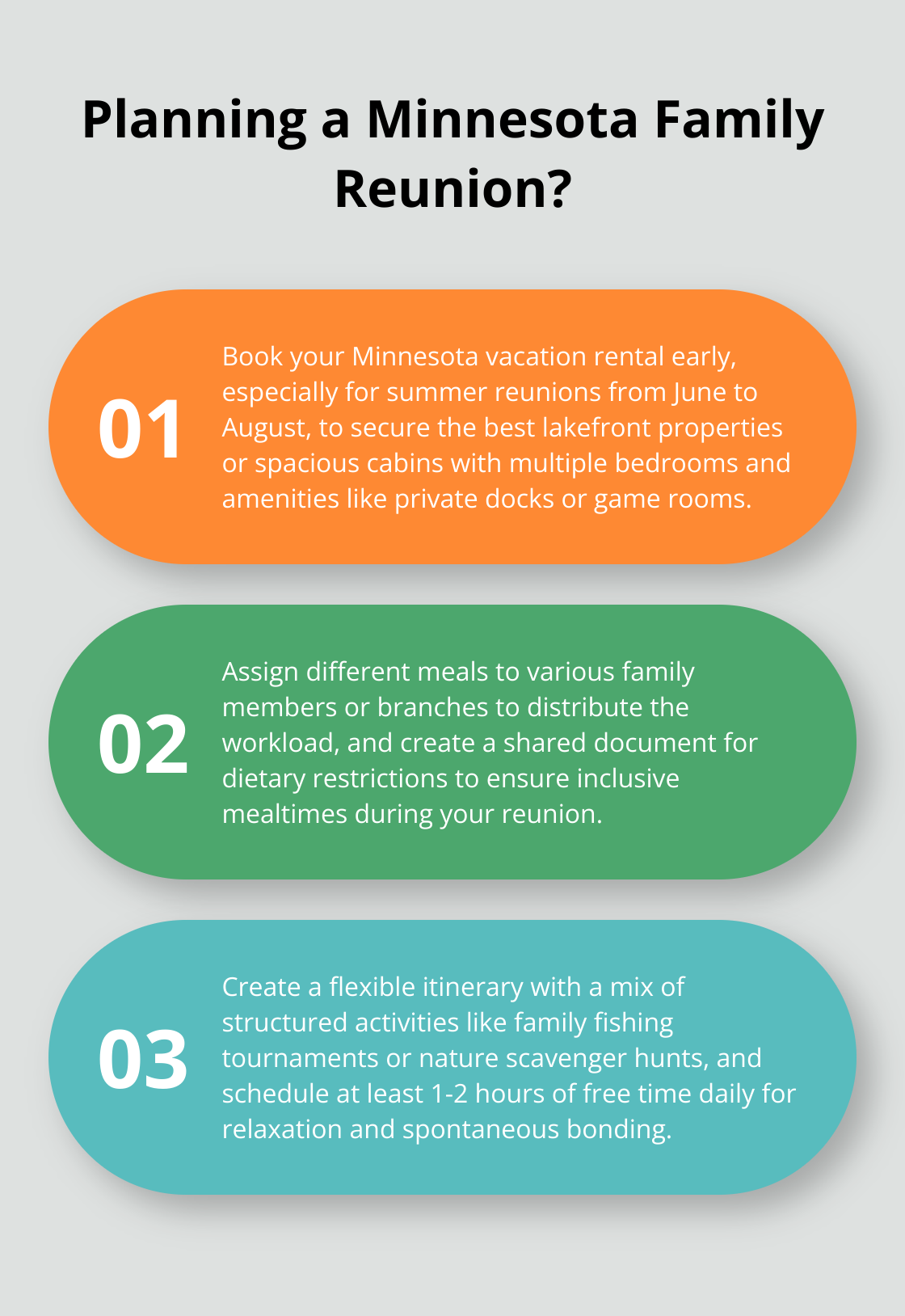 Infographic: Planning a Minnesota Family Reunion?