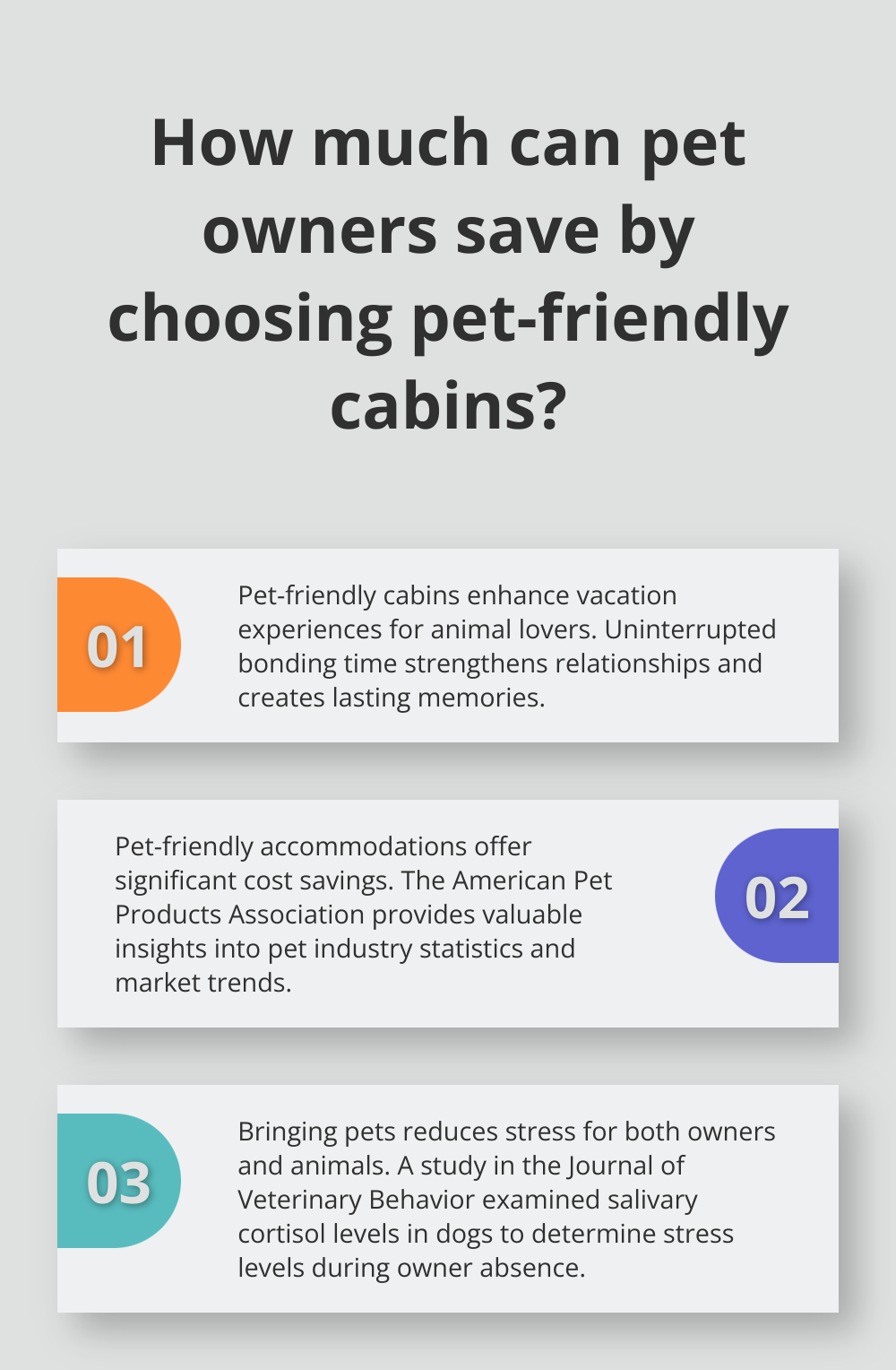 Infographic: How much can pet owners save by choosing pet-friendly cabins? - cabin rentals mn pet-friendly