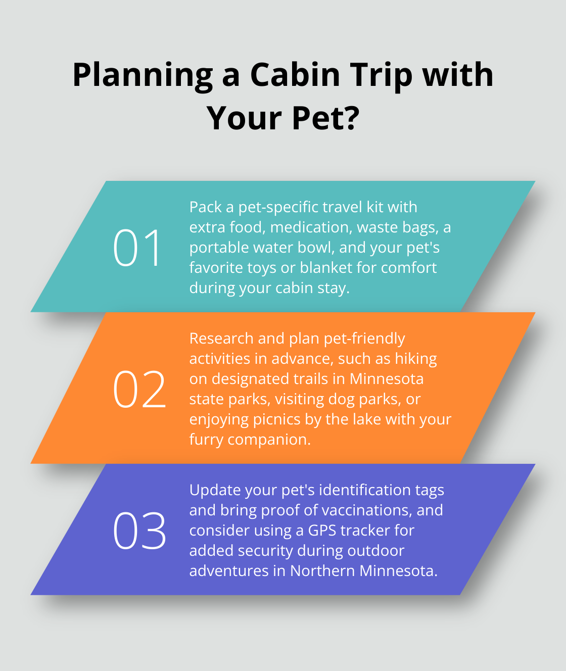 Infographic: Planning a Cabin Trip with Your Pet? - cabin rentals mn pet-friendly