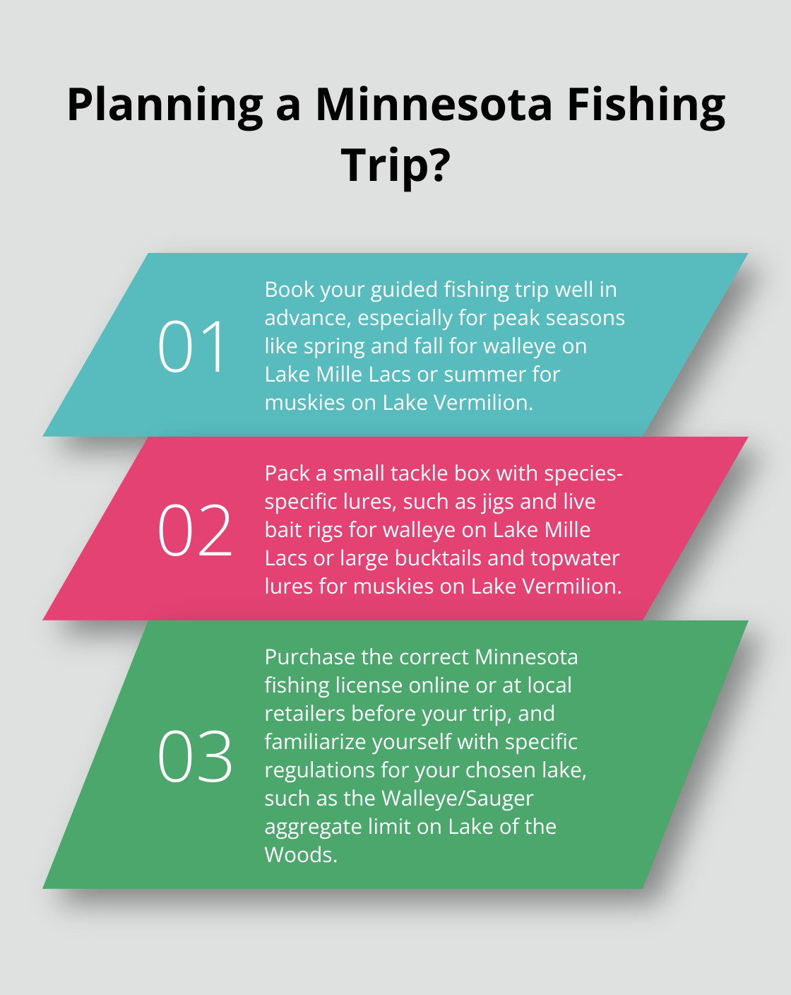 Infographic: Planning a Minnesota Fishing Trip? - minnesota guided fishing trips