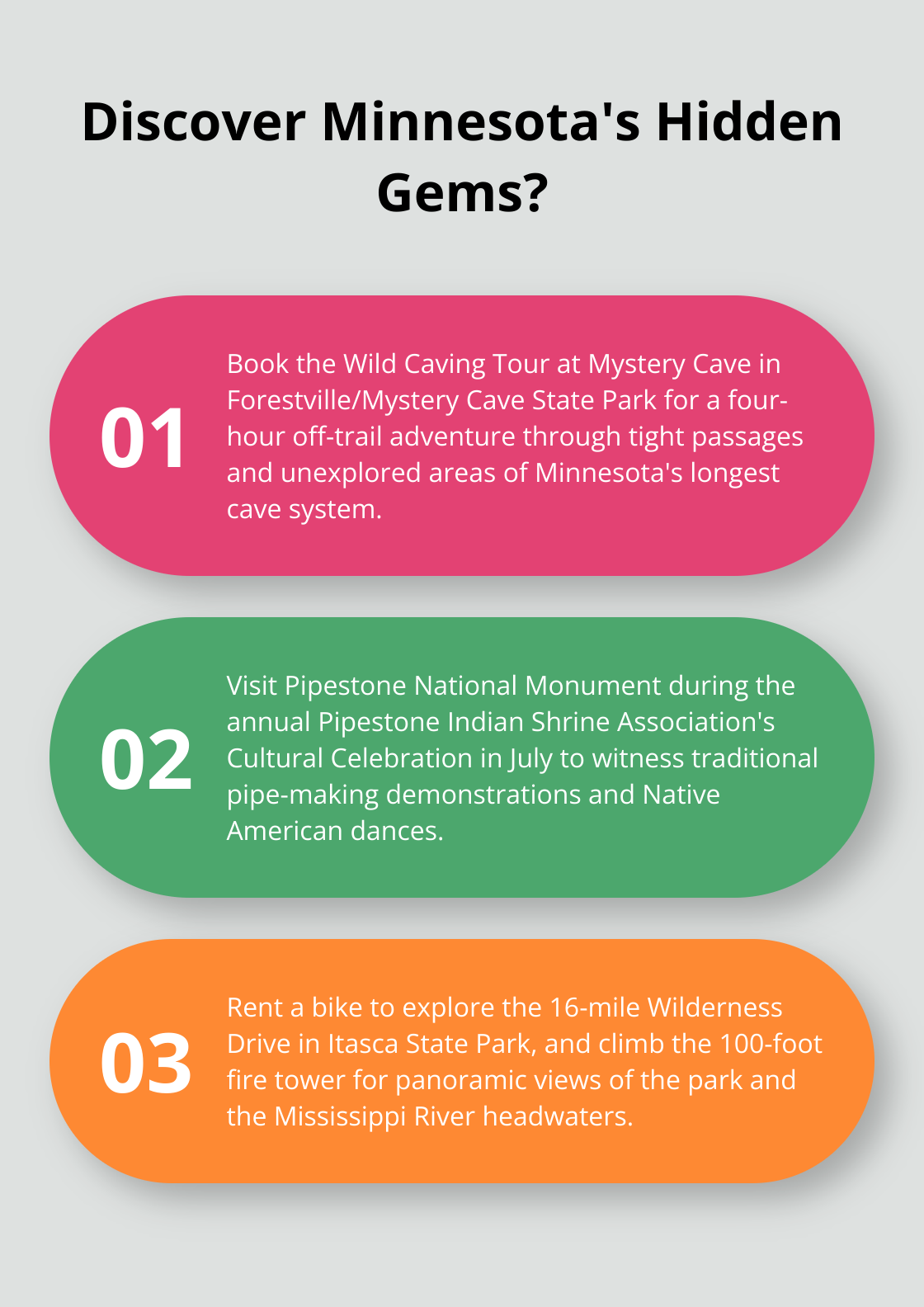 Infographic: Discover Minnesota's Hidden Gems?