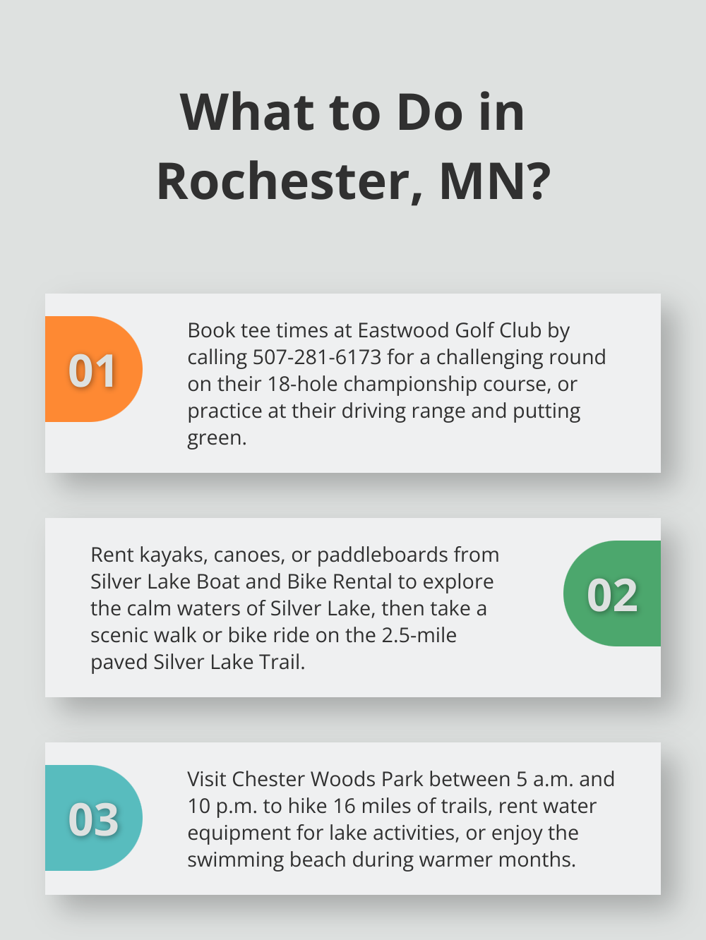 Infographic: What to Do in Rochester, MN? - rochester mn travel guide