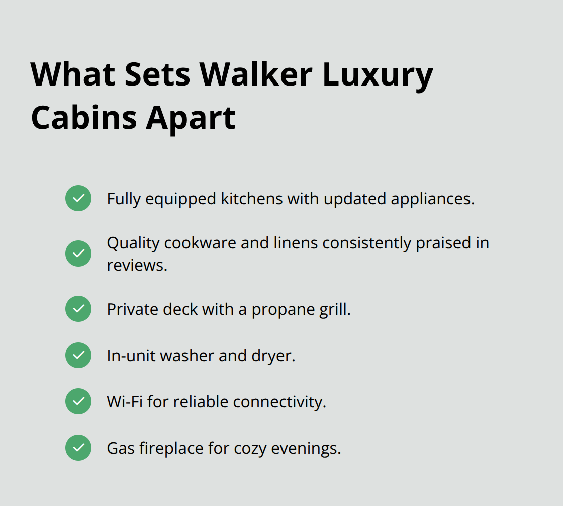 Checklist of core amenities commonly included in Walker, MN vacation homes. - Walker Minnesota vacation homes