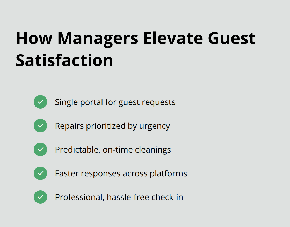 Key systems that improve guest experience - homeowner property management