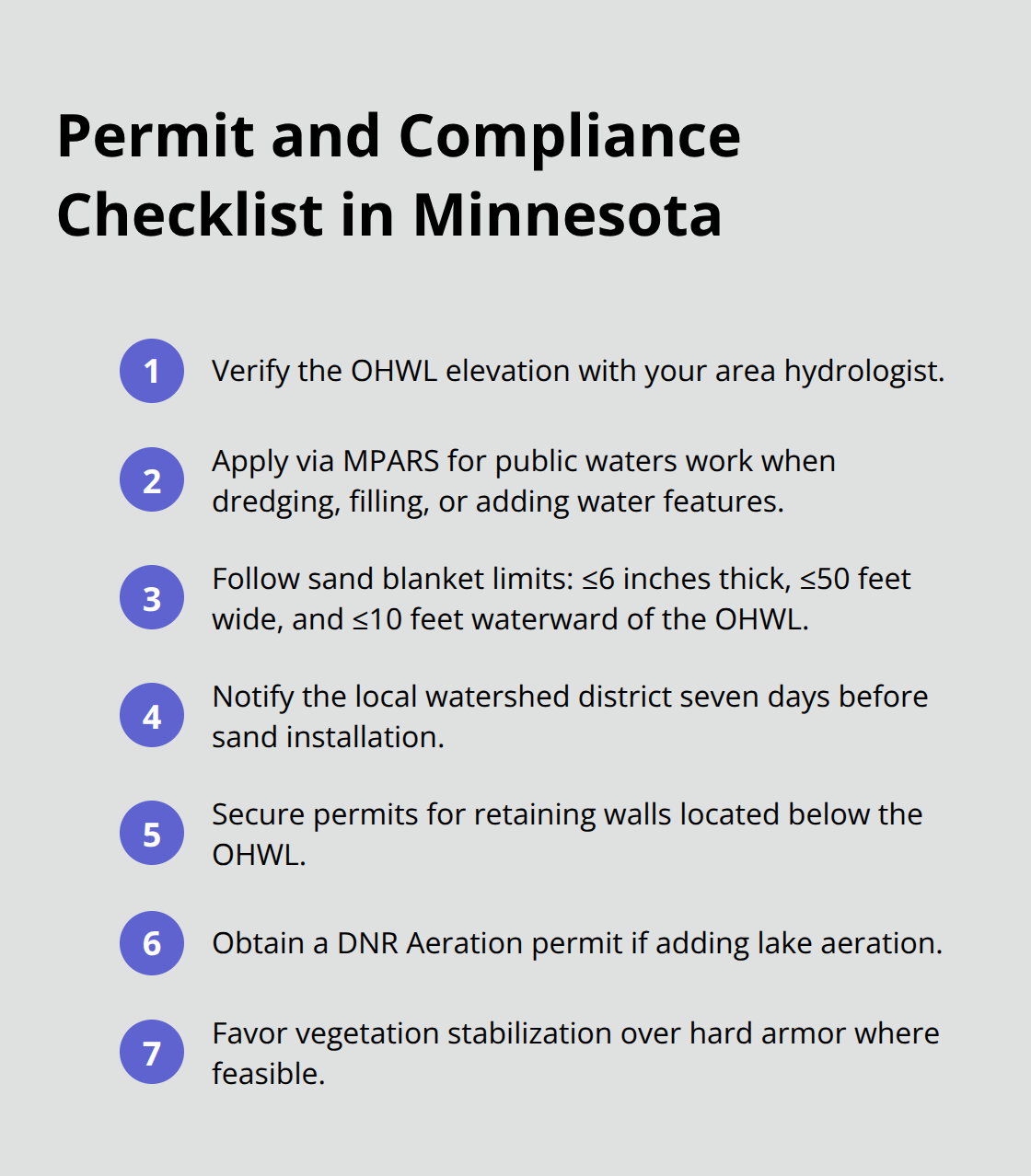 Concise checklist for Minnesota lakeside pool permits and rules - Lakeside pools Minnesota