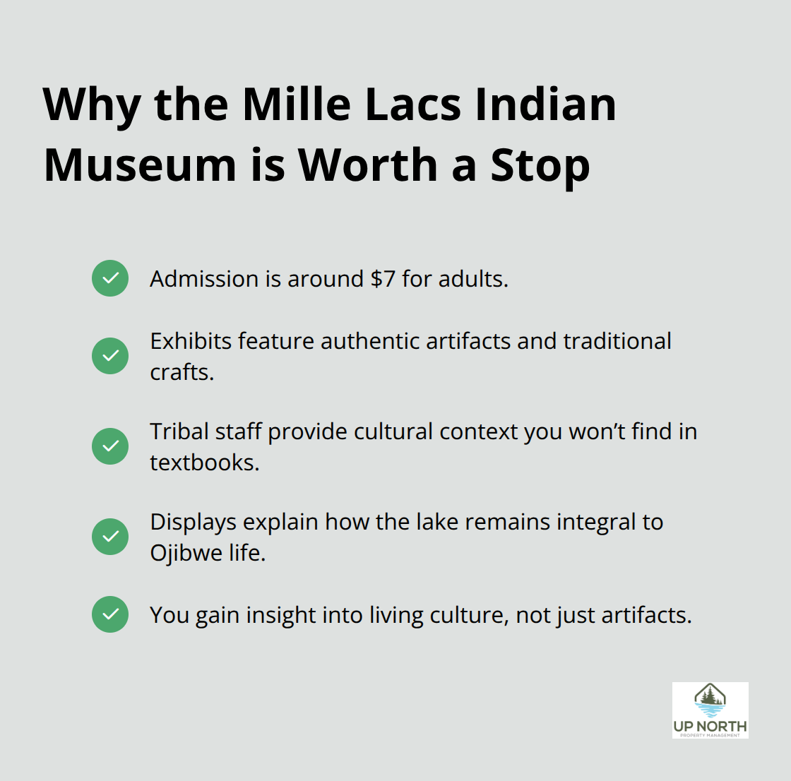 Key reasons to visit the Mille Lacs Indian Museum - Mille Lacs attractions